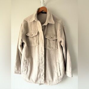 Women's Cream Jacket shacket
